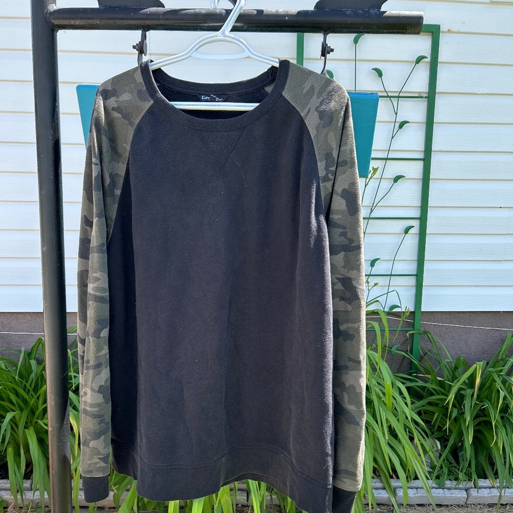 Camouflage sweater